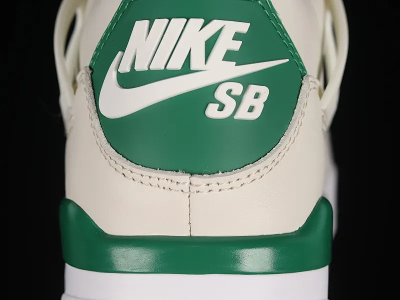 All categories Air Jordan Jordan series basketball shoes Air Jordan 4 Nk SB x Air Jordan 4 "Pine Green" AJ4 Joe 4 joint white green DR5415-103